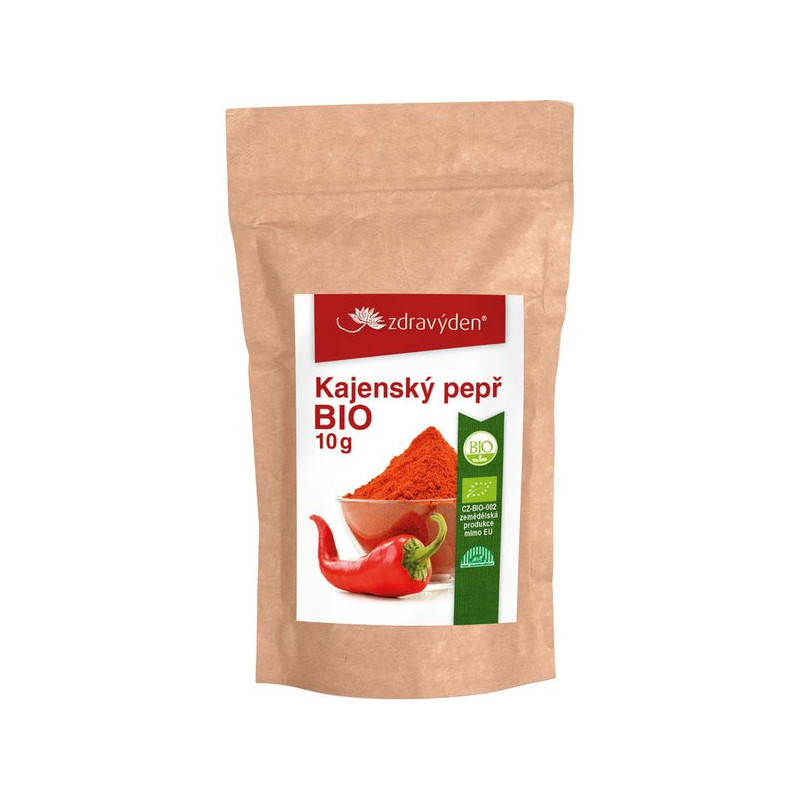 Kajenský pepř BIO 10g