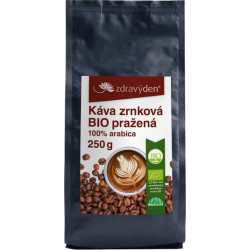 Káva zrnková BIO pražená 250g