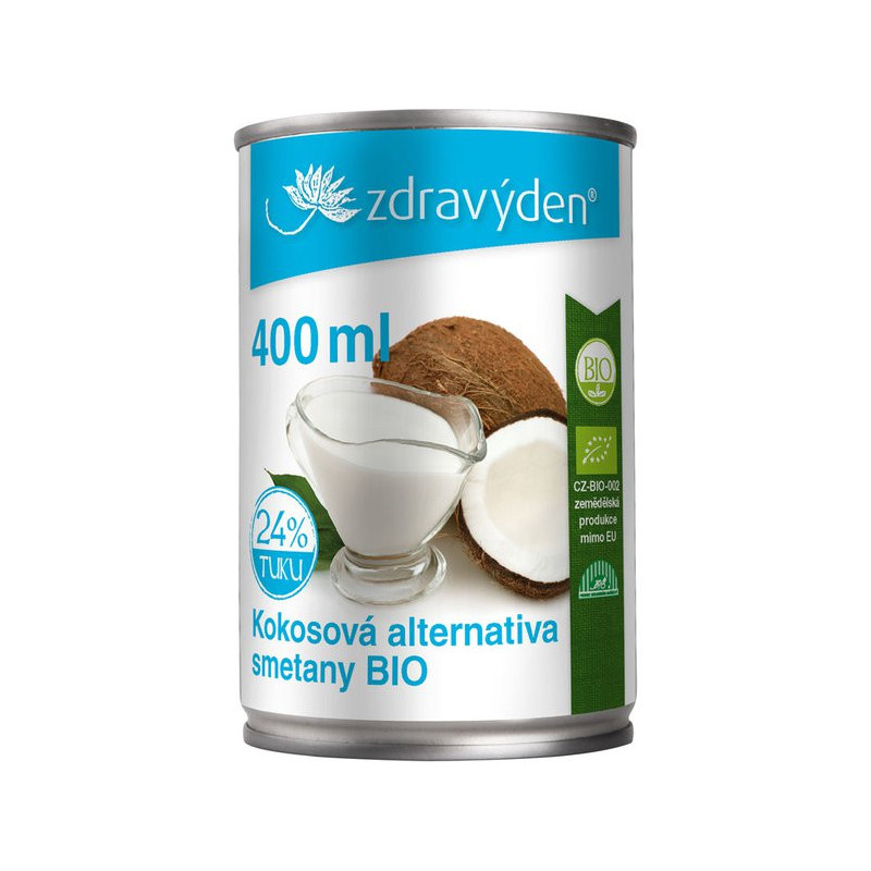 Kokosová alternativa smetany BIO 400ml