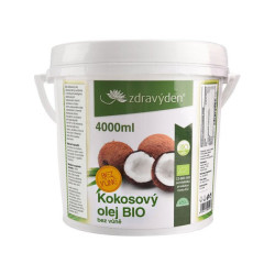 Kokosový olej BIO 4000ml bez vůně