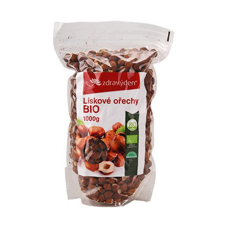 Lískové ořechy BIO 1000g