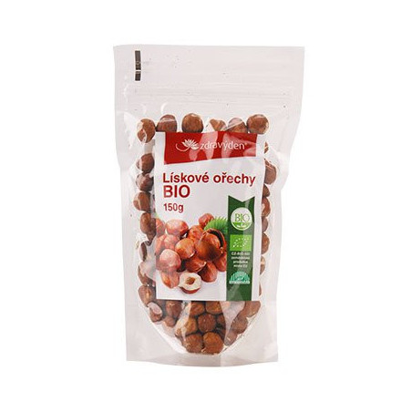 Lískové ořechy BIO 150g