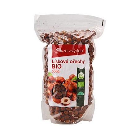 Lískové ořechy BIO 500g