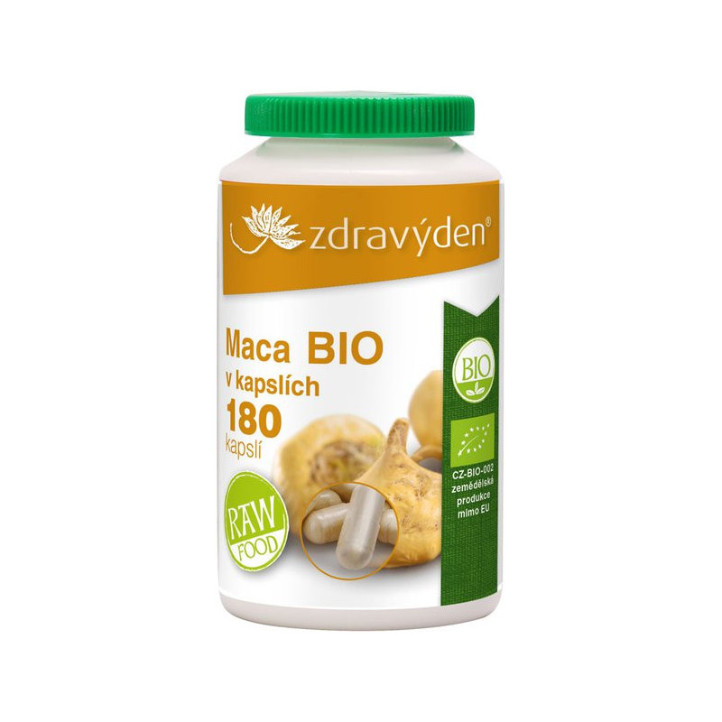 Maca BIO 180 kapslí