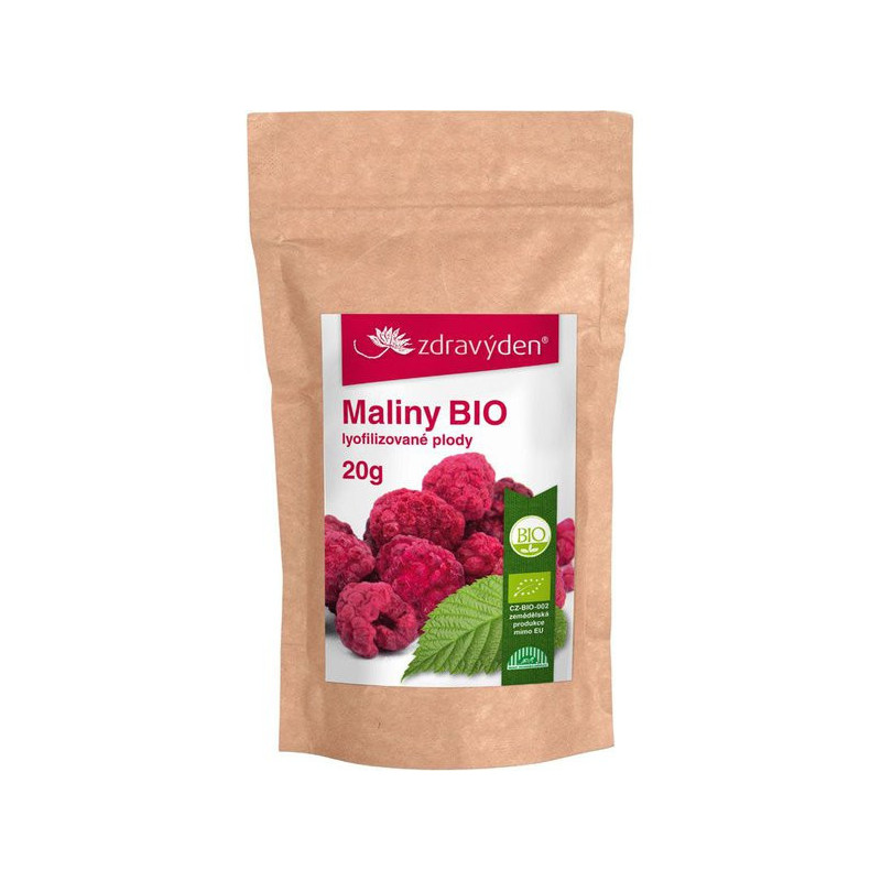 Maliny BIO sušené mrazem 20g