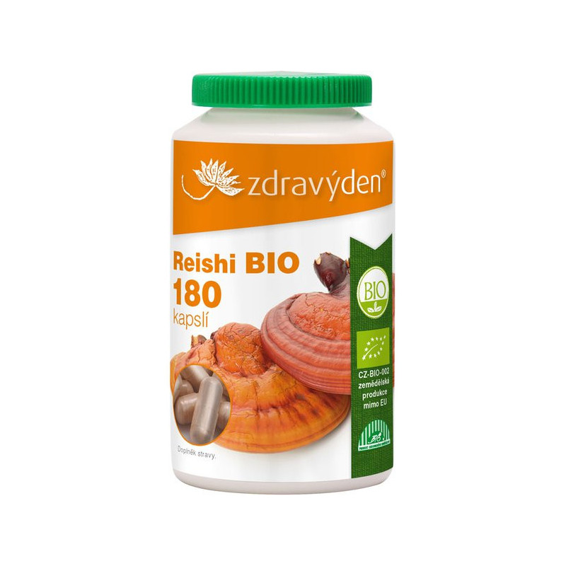 Reishi BIO 180 kapslí