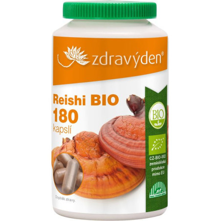 Reishi BIO 180 kapslí