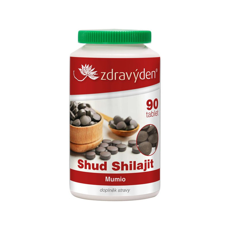 Shud Shilajit, mumio 90 tablet, 37,8g