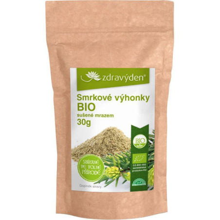 Smrkové výhonky BIO 30g