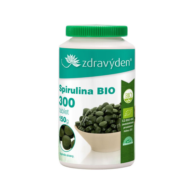 Spirulina BIO 300 tablet, 150g