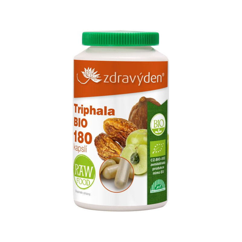 Triphala BIO 180 kapslí