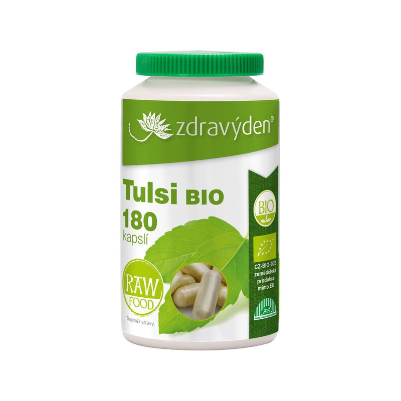 Tulsi BIO 180 kapslí