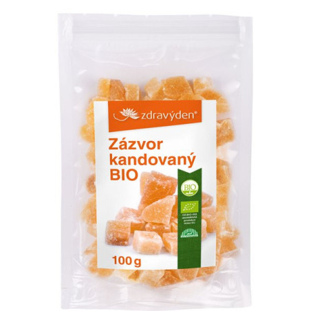 Zázvor kandovaný BIO 100g