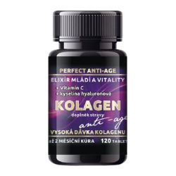 Kolagen Perfect ANTI-AGE + vit. C a kys. hyaluronová - 120 tablet