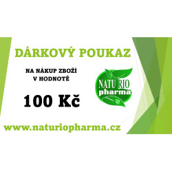 Dárkový poukaz na zboží v hodnotě 100 Kč