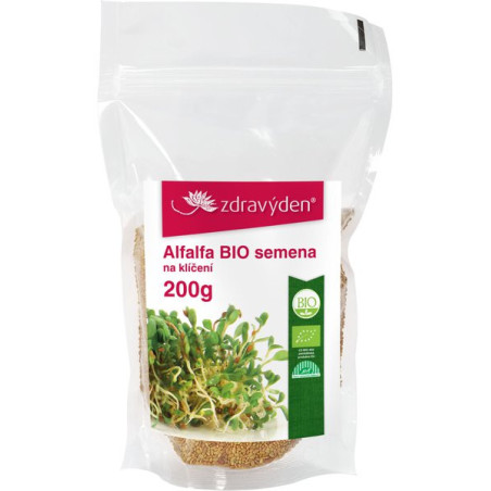 Alfalfa BIO – semena na klíčení 200g