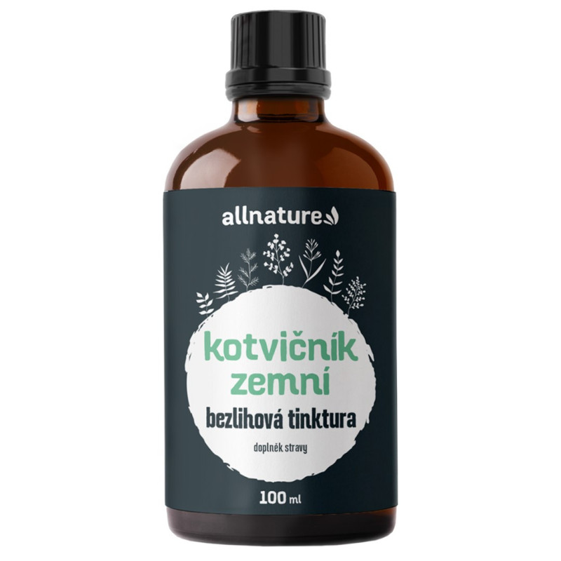 Allnature Kotvičník bezlihová tinktura 100 ml