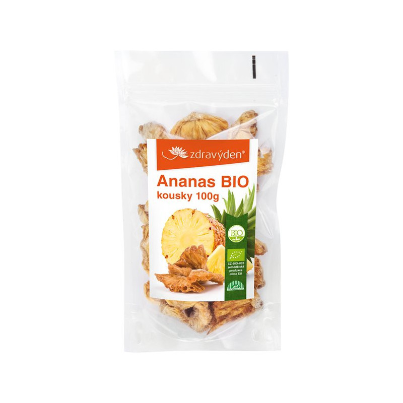 Ananas BIO kousky 100g