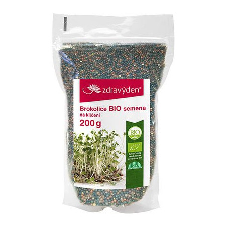 Brokolice BIO - semena na klíčení 200g