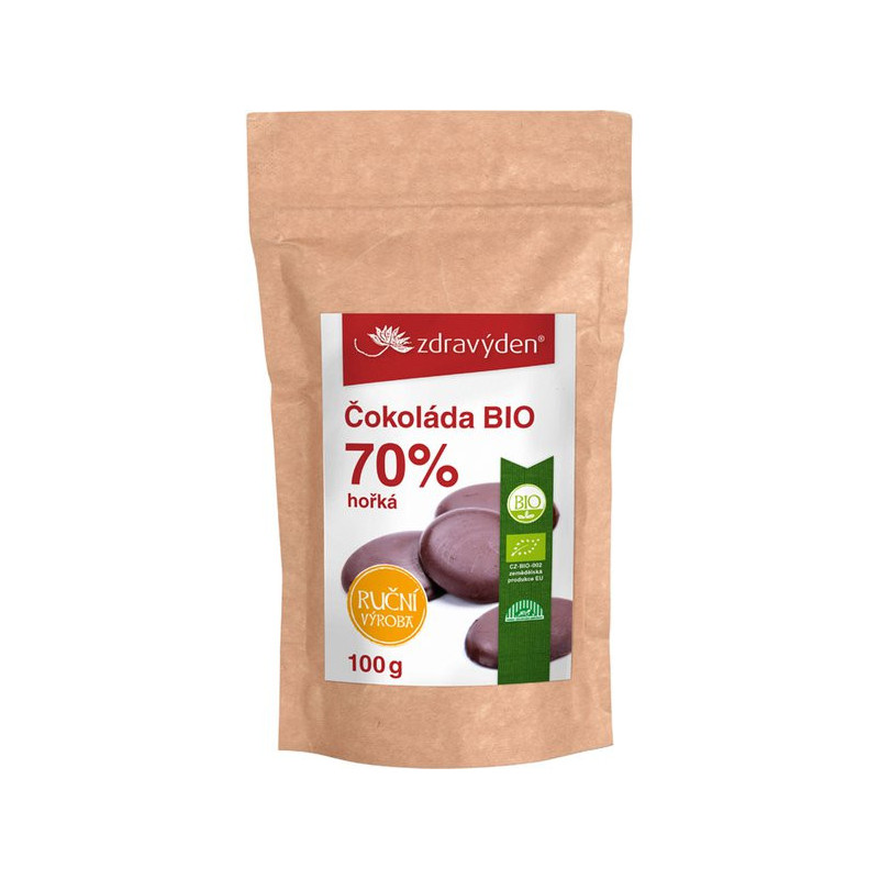 Čokoláda hořká BIO 70% 100g