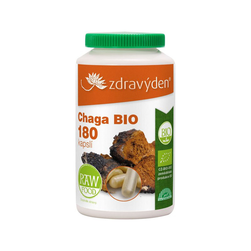 Chaga BIO 180 kapslí