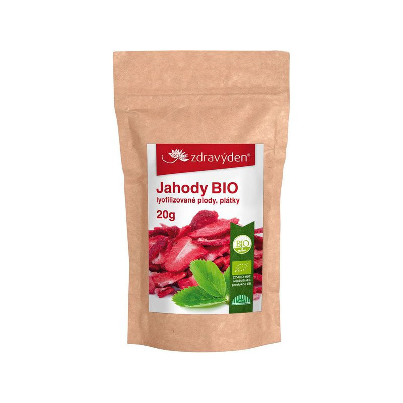 Jahody BIO sušené mrazem 20g