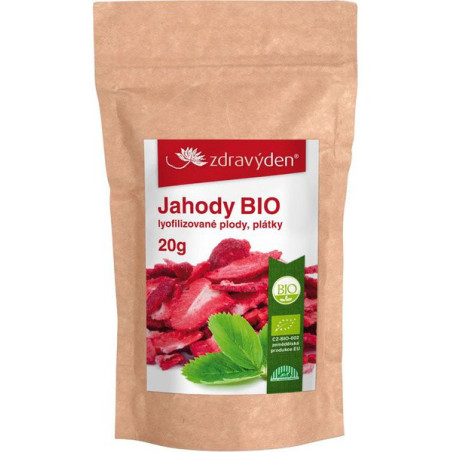 Jahody BIO sušené mrazem 20g